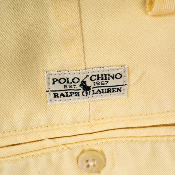 Polo by Ralph Lauren pleated front chino shorts size 32 W. (B2) - Picture 2 of 7